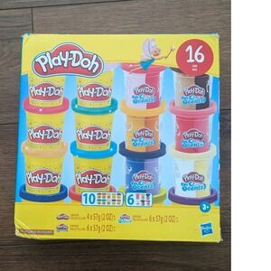 Play Doh 16 Cans Sparkle Scents Compound Kids Creative Fun Toy Gift